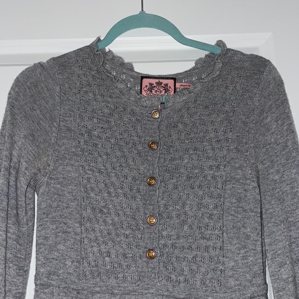 Juicy Couture Grey Long Sleeve sweater dress